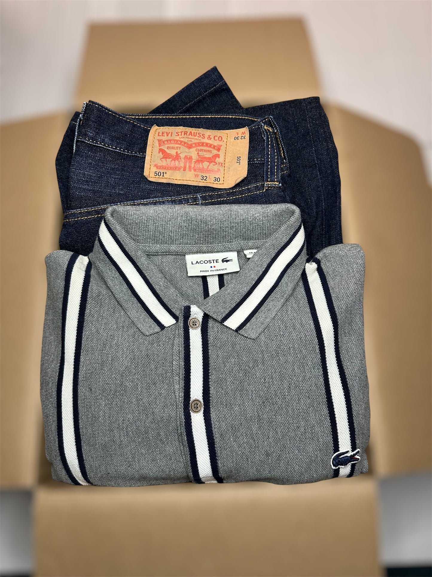 Box outfit uomo 2 pezzi tg. M